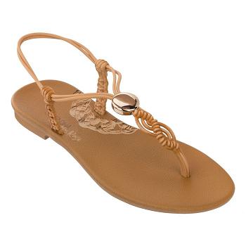 Ipanema Sandals Women Macrame Taupe 967830VAX Ireland